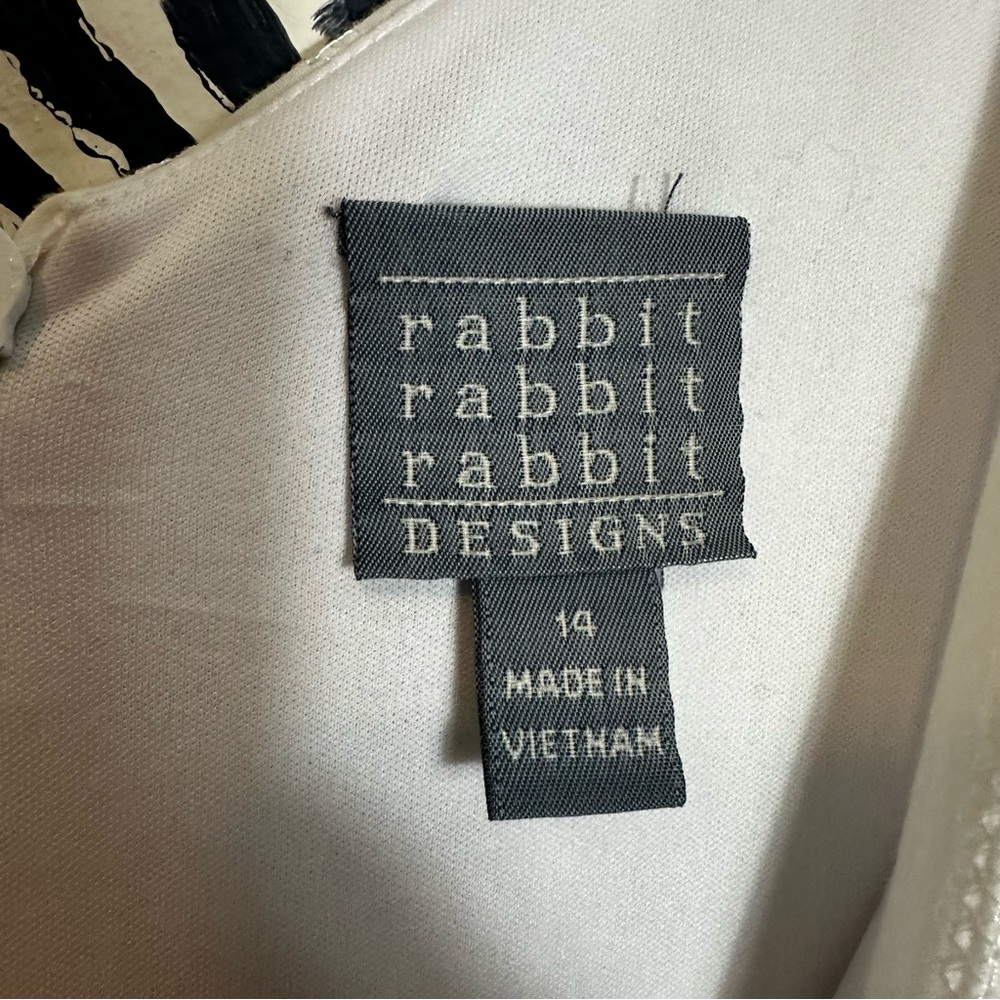 Rabbit Rabbit Rabbit Ivory White Beachy Boho Cotton Dress - Picture 9 of 14